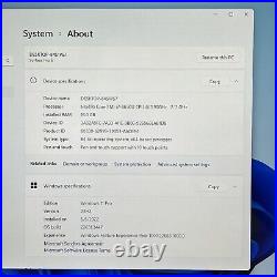 12 Microsoft Surface Pro 6, i7-8650U 1.90GHz, 16GB, 512GB SSD, Touchscreen
