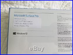 2017 Microsoft Surface Pro 5 Intel Core M3 / 128GB SSD / 4GB RAM Model 1796