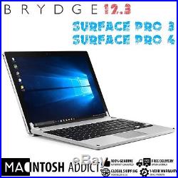 Brydge 12.3 Backlit Aluminium Keyboard Cover For Microsoft Surface Pro 3/4