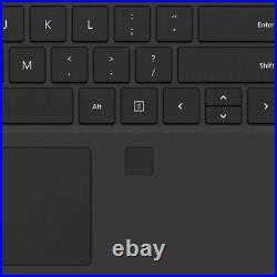 Genuine Microsoft Surface Pro 3 4 5 6 7Type Cover Keyboard Finger Print ID Black