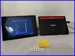 LOT OF 2 Surface pro 4 & Surface pro (5th edition) READ