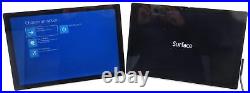 Lot of 2 Mix Microsoft Surface Pro 1796 & 1724 Start Up Tablets Read