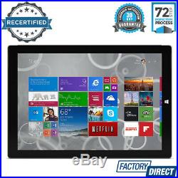 MICROSOFT SURFACE PRO 3 12 INTEL i5 256GB 8GB RAM TABLET WINDOWS 10 TAB HD