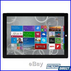 MICROSOFT SURFACE PRO 3 12 INTEL i5 256GB 8GB RAM TABLET WINDOWS 10 TAB HD