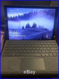 MICROSOFT SURFACE PRO 4 256GB i5 8GB RAM WITH OFFICIAL KEYBOARD WORKS GREAT