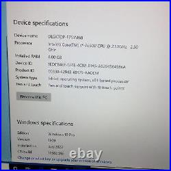 MICROSOFT SURFACE PRO 5 1796 i7-7660U 2.50GHz 256GB SSD 8GB RAM with DOCK, PEN, KB