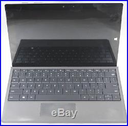 Microsoft Surface 3 1657 Tablet Verizon 128GB Win 10 Pro Bent DP Pins + Keyboard