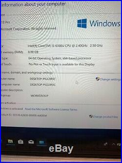 Microsoft Surface Book Laptop 13 Intel i5-6300U 8GB RAM 128GB SSD Win demo