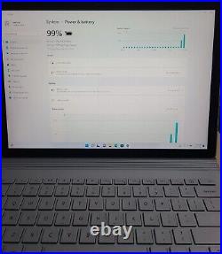 Microsoft Surface Book i5-6300U @ 2.4GHz / 8GB RAM / 128GB SSD / Win 11 Pro