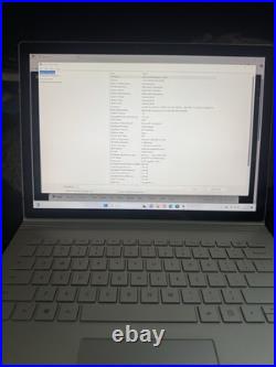 Microsoft Surface Book i5-6300u @2.40GHz 8GB 256GB SSD Windows 11 Pro READ
