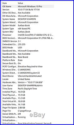 Microsoft Surface Book withPerformance Base, 13.5-Inch, Core i7,1TB SSD, 16GB RAM