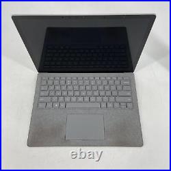 Microsoft Surface Laptop 13.5 Silver TOUCH 2.5GHz i5-7200U 8GB 128GB Good Cond