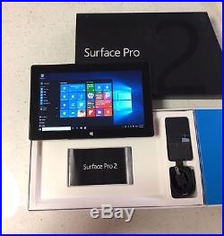 Microsoft Surface PRO 2 i5-4300U 128GB 4GB RAM 1.90GHz Wi-Fi 10.6 WINS 10 Pro