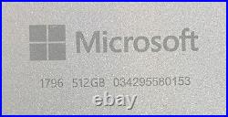 Microsoft Surface Pro 1796 12'' 2K 2-in-1 Tablet i7-7660U, 16 GB RAM, 512GB SSD