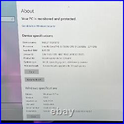 Microsoft Surface Pro 1796- Intel i5-7300U @2.6GHz 8GB RAM 256GB SSD Win 10 Pro