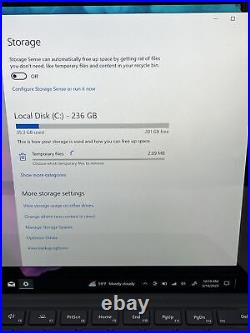 Microsoft Surface Pro 1807- 5th Gen. I5 2.6GHz withLTE Adv 256GB SSD 8GB RAM
