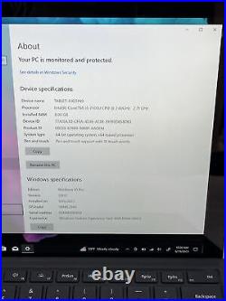 Microsoft Surface Pro 1807- 5th Gen. I5 2.6GHz withLTE Adv 256GB SSD 8GB RAM