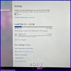 Microsoft Surface Pro 1807. I5 2.6GHz 8GB RAM. 256GB SSD W10 Pro LOOK. READ