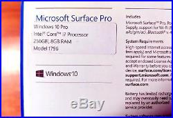 Microsoft Surface Pro (2017) 12.3 Intel Core i7 / 8GB RAM / 256GB SSD PACKAGE