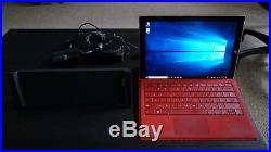 Microsoft Surface Pro 3 12 (128GB, i5 4th Gen, 1.9GHz, 4GB) with Dock Station