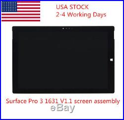 Microsoft Surface Pro 3 12 1631 V1.1 LCD Screen Digitizer Assembly Replacement