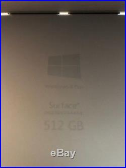 Microsoft Surface Pro 3, CORE i7, 512GB, 8GB ram Windows 10 pro Dock + Arc Mouse