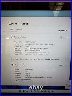 Microsoft Surface Pro 3 Core i7-4650U 1.7GHz 8GB RAM 256GB SSD Win11 Pro #69