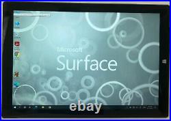 Microsoft Surface Pro 3 Gen 1st Intel Core i5-4300U@1.9GHz 4GB RAM 128GB SSD