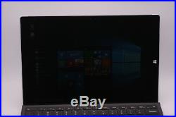 Microsoft Surface Pro 4 1724 256GB Intel i7-4650U 1.70GHz 8GB RAM Win 10 Pro