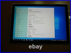 Microsoft Surface Pro 4 1724 Core i5-6300U 2.40GHz 8GB 256GB BAD TOUCH SCREEN
