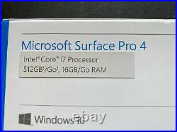 Microsoft Surface Pro 4 1724 Intel Core i7-6650U 2.20GHz 16GB RAM 512GB SSD