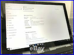 Microsoft Surface Pro 4 1724 Tablet i5-6300U 2.4GHz 8GB 256GB SSD Windows 10 Pro