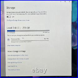 Microsoft Surface Pro 4 1724 i5 6300U 2.4GHz 8GB 256GB SSD READ. Shaky Screen