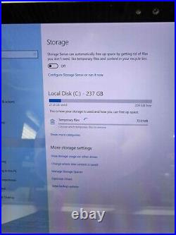 Microsoft Surface Pro 4 1724 i5-6300U 2.4GHz 8GB RAM 256GB SSD 12.3 Win 10 Pro