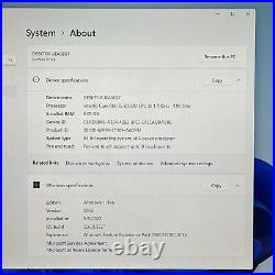 Microsoft Surface Pro 4 1796 12.3 Core i5 1.7GHz 8GB RAM 256GB SSD W11