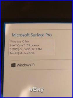 Microsoft Surface Pro 4 512GB, Wi-Fi, 12.3 inch Silver