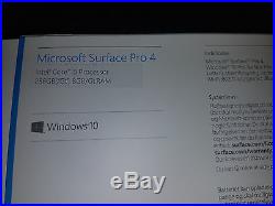 Microsoft Surface Pro 4 Core i5, 256GB 12.3 8GB RAM BRAND NEW SEALED Tablet