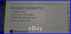 Microsoft Surface Pro 4, Intel i7, 256GB, Wi-Fi, 12.3 inch Silver (Model 1796)