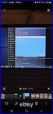 Microsoft Surface Pro 4 Silver i5-6300U 8GB 256GB Fair Bundle READ DESCRIPTION