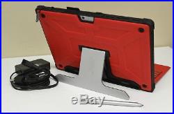 Microsoft Surface Pro 4 i5 128GB Red Keyboard Bluetooth Pen UAG Case