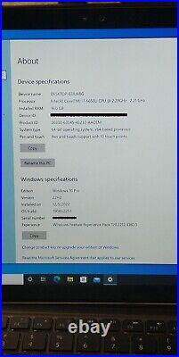 Microsoft Surface Pro 4 i7 16gb RAM 256gb SSD 12.3 black model Windows 10 Pro