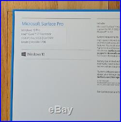 Microsoft Surface Pro 5th Gen, Intel Core i7, 16GB RAM, 512GB, with Keyboard
