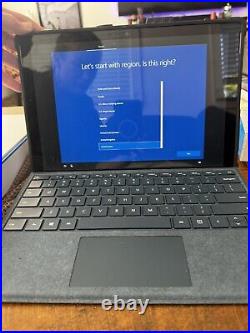 Microsoft Surface Pro 5th Gen Model 1796, 256GB New Open Box With Case And Extr