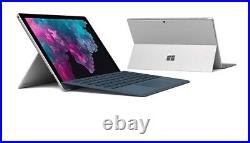 Microsoft Surface Pro 6 12.3 1.90GHz CORE i7 8650U 256 SSD 16GB W11PRO Webcam