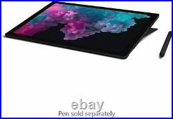 Microsoft Surface Pro 6 12.3 Intel Core i5-8250U 8GB RAM 256GB SSD