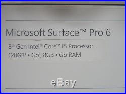 Microsoft Surface Pro 6 12.3 Intel Core i5 8GB RAM 128GB SSD Latest 2018 Model
