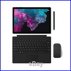 Microsoft Surface Pro 6 12.3 Intel Core i7 8GB RAM 256GB SSD Black 8th Gen