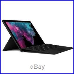 Microsoft Surface Pro 6 12.3 Tablet, i5-8250U, 8GB RAM, 256GB SSD, W10, Black
