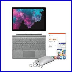 Microsoft Surface Pro 6 12.3 i5 8GB RAM 128GB SSD +Signature Type Cover Bundle