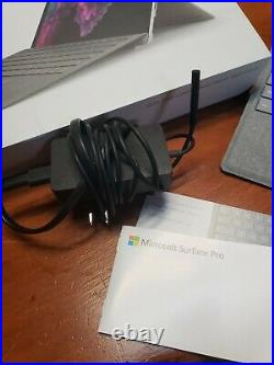 Microsoft Surface Pro 6 1796 Intel Core i5-8250U 1.60GHz 8GB RAM 128GB Silver